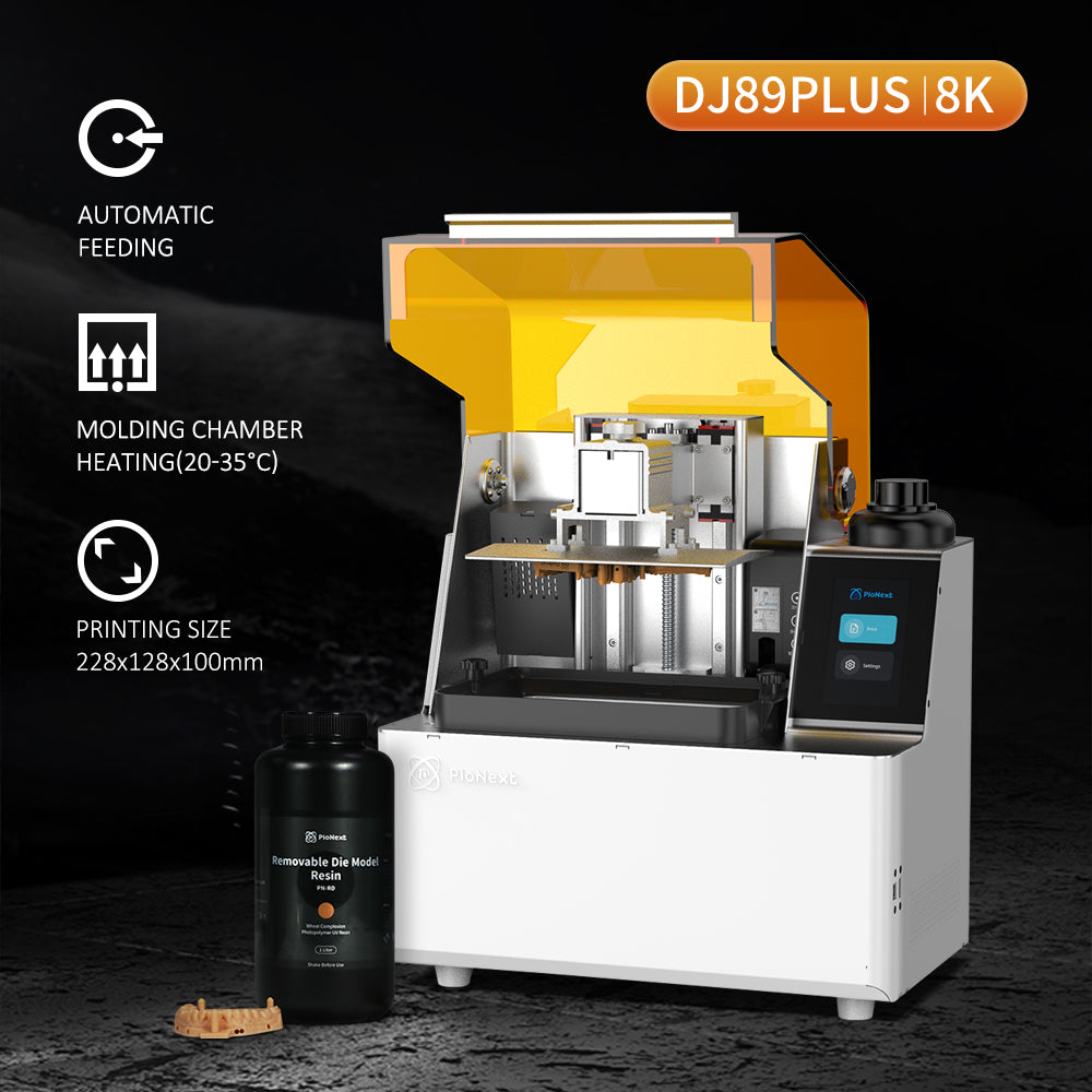 PioNext DJ89 Plus 8K Dental 3D Printer
