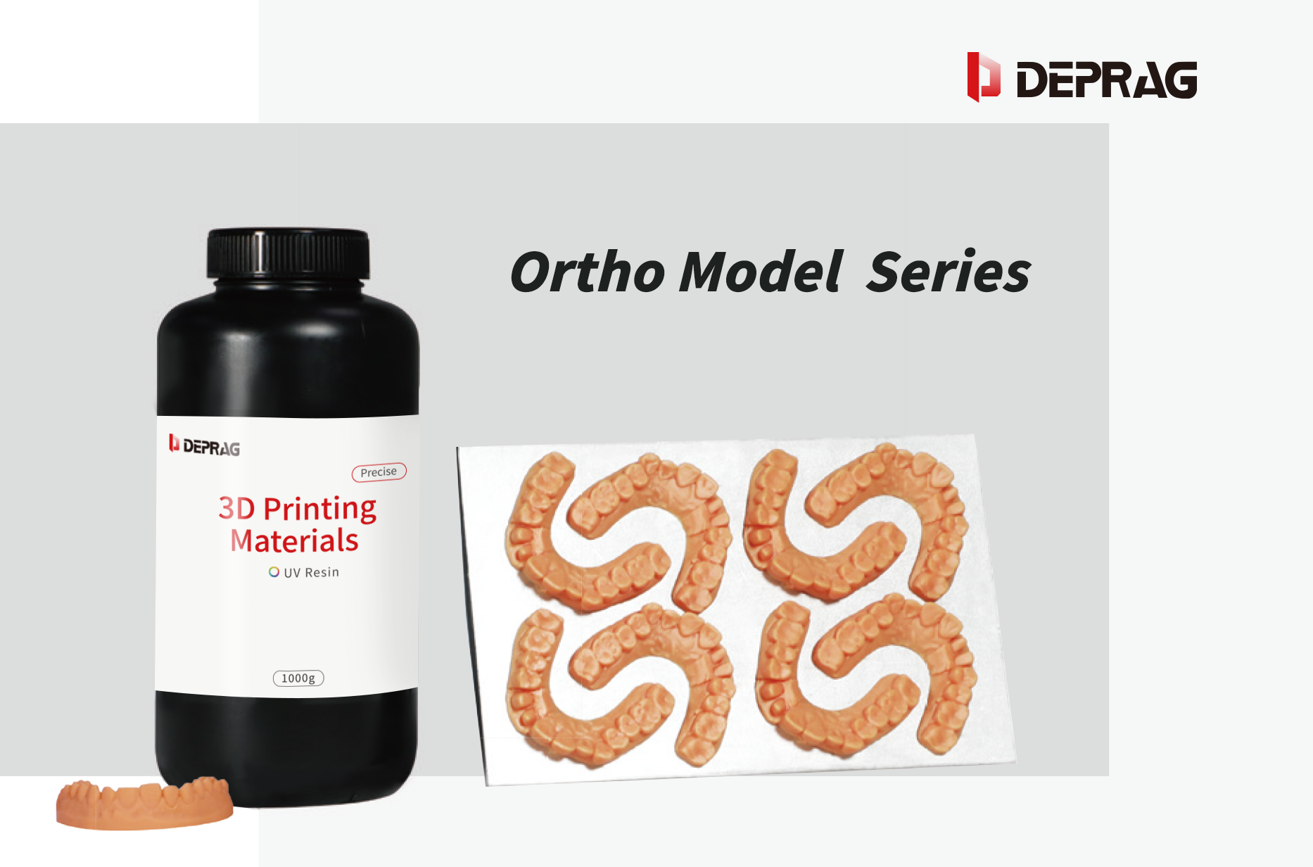 Deprag Ortho Model 2.0 Resin for 3D Printing