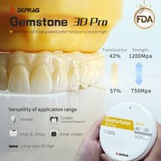 DEPRAG Gemstone 3D Pro Zirconia Disc